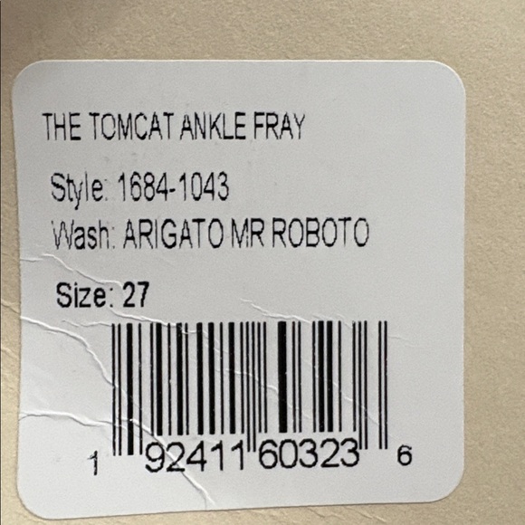 Mother Tomcat ankle fray jeans 27 - Picture 15 of 15